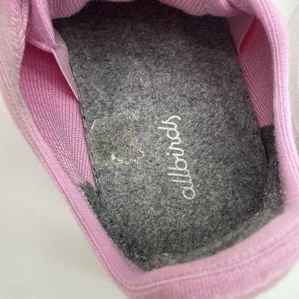 Allbirds Women’s Tree Dasher Tennis Shoes Trainers Size 7 Pink